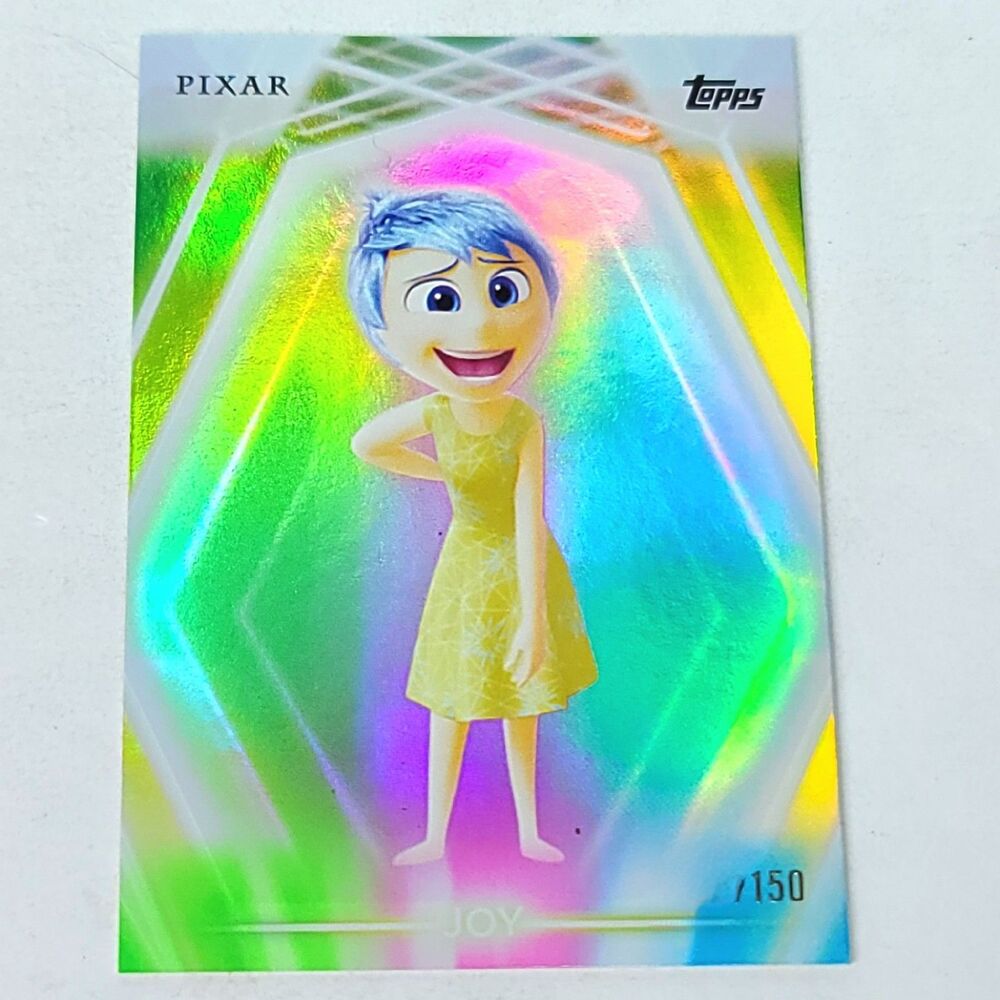 Joy Topps 2026 Disney Neon Holo Parallel Refractor Limited ???/150